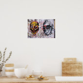 スカル通りアートオブラスパルマス ポスター (キッチン)