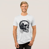 スカル違うスタイル15 トライブレンドＴシャツ (正面全面)