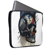 スカル違うスタイル37 ラップトップスリーブ (正面右)