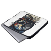 スカル違うスタイル37 ラップトップスリーブ (正面下部)