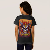 「スカル陛下：ドラゴンの抱擁」 Tシャツ (裏面フル)