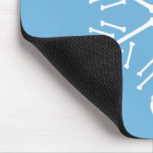 スカル雪 マウスパッド (コーナー)