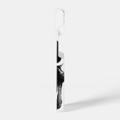 スカル顔 iPhoneケース (左側面)