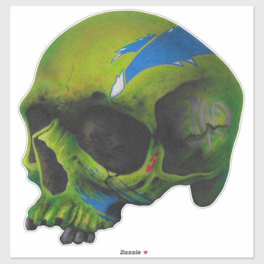 スカル食 シール (シート)