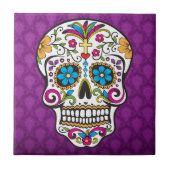 スカル飾 タイル (正面)