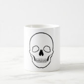 スカル黒 コーヒーマグカップ (中央)
