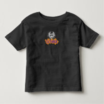 スカル10月ハロウィンベビー・幼児Tシャツ