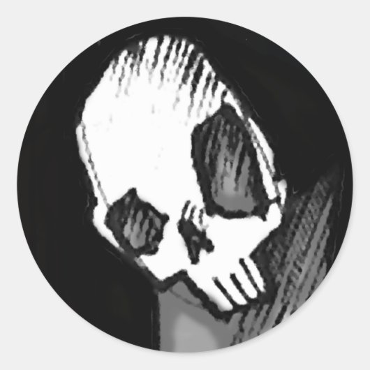 スカル14 ラウンドシール (正面)