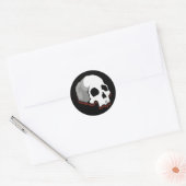 スカル18 ラウンドシール (封筒)