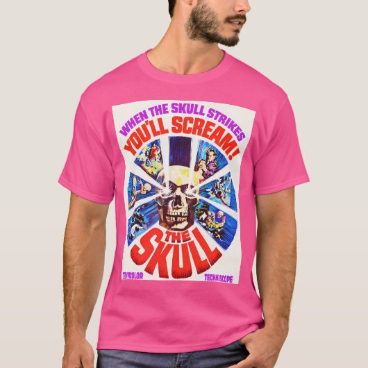 スカル1965カルトクラシックホラー映画 Tシャツ (正面)