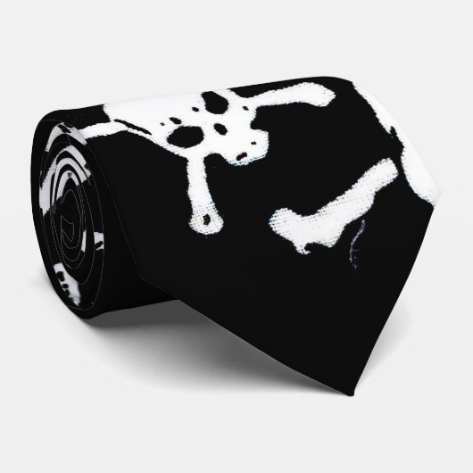 スカル1 ネクタイ (ロール)