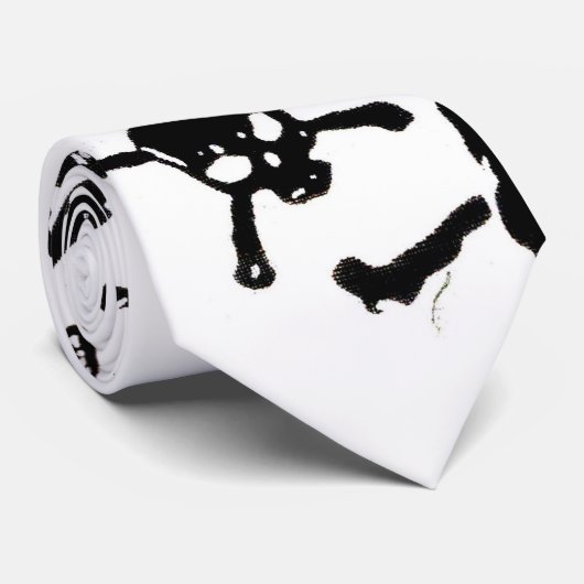 スカル2 ネクタイ (ロール)