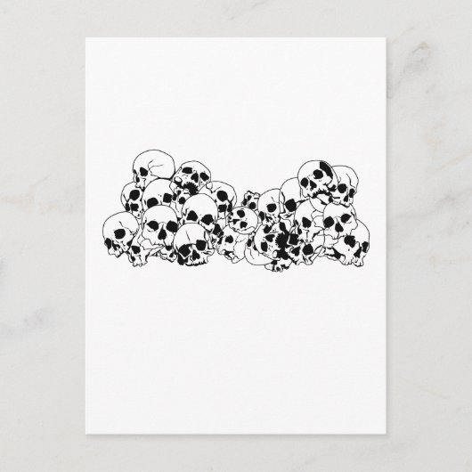 スカル2 ポストカード (正面)