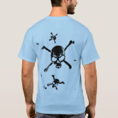 スカル2 (TBA 優勝者!) Tシャツ (裏面)