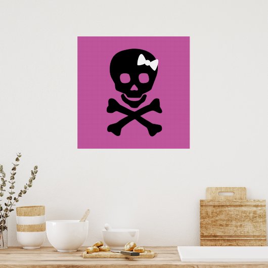 スカル3 ポスター (キッチン)