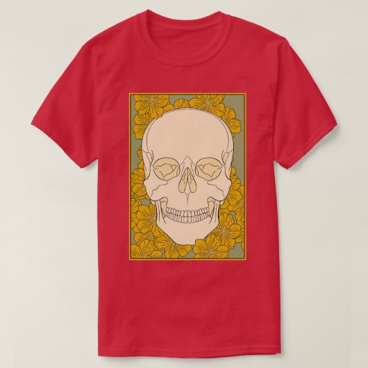 スカル3 Tシャツ (デザイン正面)