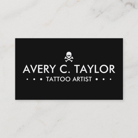 スカル3dotsのロイヤリティプログラム ロイヤリティカード (正面)