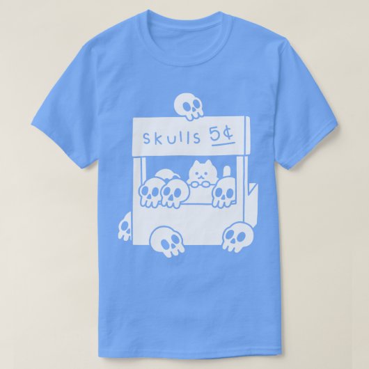 スカル4販売 Tシャツ (デザイン正面)