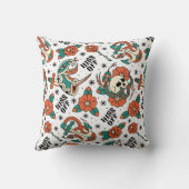 スカル&いかりレトロ クッション (裏面)