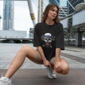 スカル（ひげあり） Tシャツ