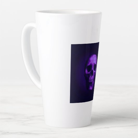 スカル カフェラテマグ (左アングル)