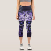 スカル カプリレギンス (正面)