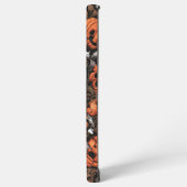 スカル&カボチャS22電話ケース SAMSUNG GALAXYケース (左側面)