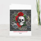 スカル カード (裏面)