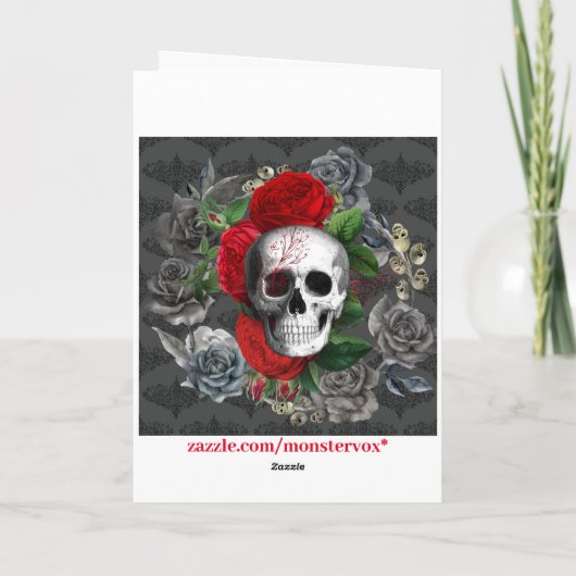 スカル カード (裏面)