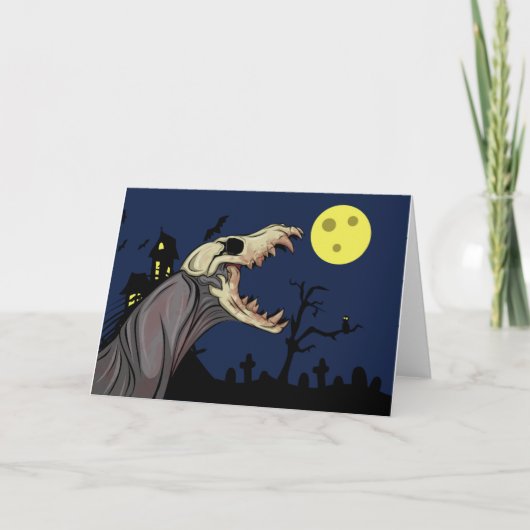 スカル カード (正面)