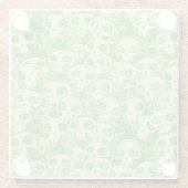 スカル ガラスコースター (裏面)