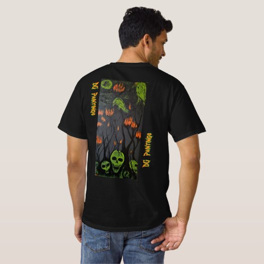 スカル ガーデン Tシャツ v.2 (裏面フル)