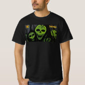 スカル ガーデン Tシャツ v.2 (正面)
