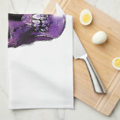 スカル キッチンタオル (四つ折り)