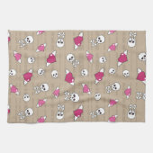 スカル キッチンタオル (横)