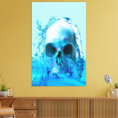 スカル キャンバスプリント (インサイチュ (リビング))