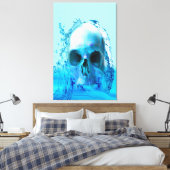 スカル キャンバスプリント (インサイチュ (寝室))