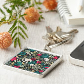 スカル キーホルダー (側面)