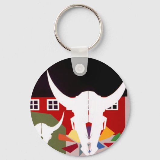 スカル キーホルダー (正面)