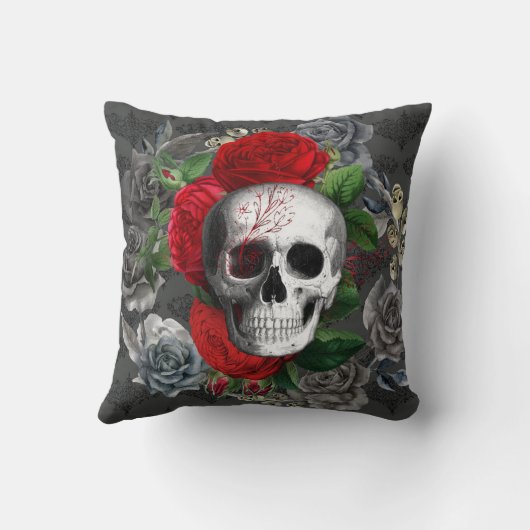 スカル クッション (裏面)