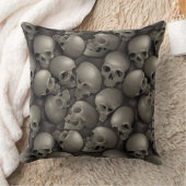 スカル クッション (ブランケット)