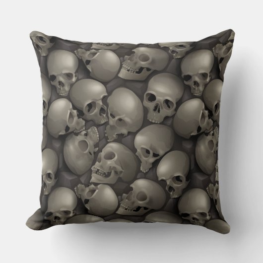 スカル クッション (正面)