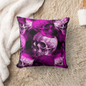 スカル クッション (ブランケット)