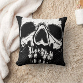 スカル クッション (ブランケット)