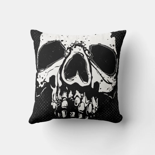 スカル クッション (裏面)