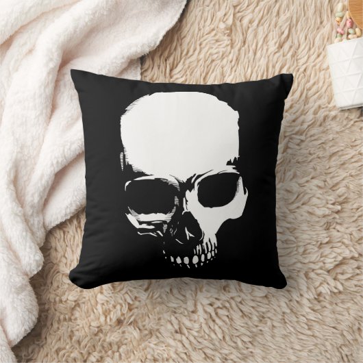 スカル クッション (ブランケット)