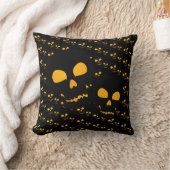 スカル クッション (ブランケット)