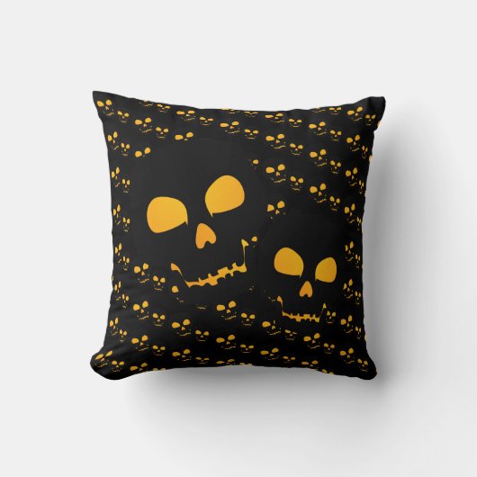 スカル クッション (正面)