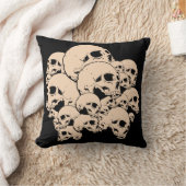 スカル クッション (ブランケット)