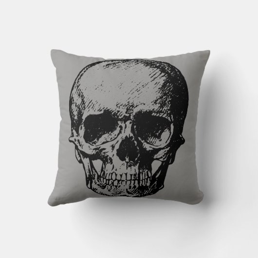 スカル クッション (裏面)